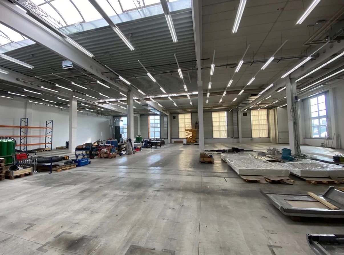 Hallenräumung Nachher