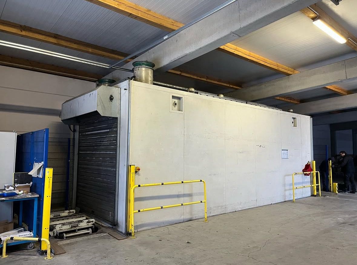 Maschinendemontage Vorher